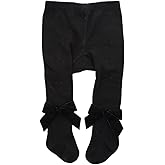 MBMSHEGH Newborn Baby Girls Cotton Tights Princess Bowknet Pantyhose Baby Spring Autumn Stocking Trousers 0-3Y