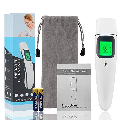 【Upgraded】Firhealth Medical Forehead and Ear Thermometer, Professional Infrared Digital Fever Thermometer with Clinical Accuracy, 1s Fast Reading for Infant,Baby,Kids and Adults - Thumbnail 6