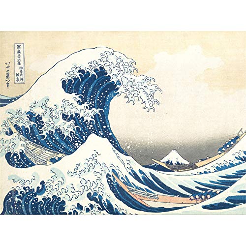 Hokusai Great Wave off Kanagawa Canvas Wall Art Print