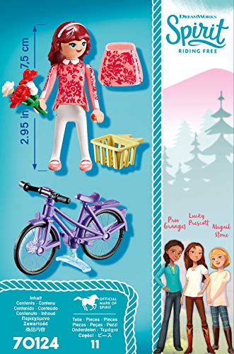 PLAYMOBIL 70124 Spirit - Riding Free Maricela mit Fahrrad, bunt – Bild 4