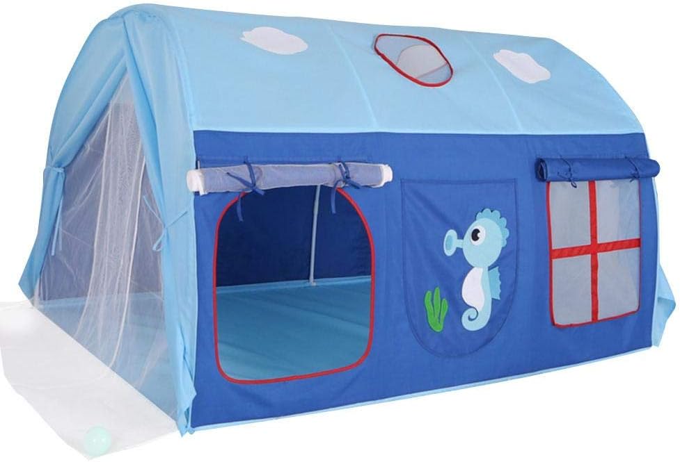 heirao4072 Kid Play Tent Children Playhouse,Castle Play House For 1-8 Year Old Children Boys Girls Baby Indoor Outdoor Gifts Toys,Safe And Large Kid Tent