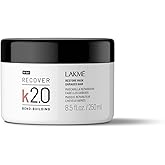 Lakmé K2.0 Recover Restore Mask, Deep Hydration Hair Mask for Damaged Hair, Strengthens & Protects Fibers, Repairs Damage & Restores Keratin, 8.45 Fl Oz