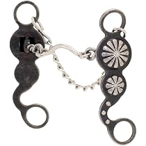 Amazon.com : Cowboy Tack Nellie Miller Double Concho Low Ported ...