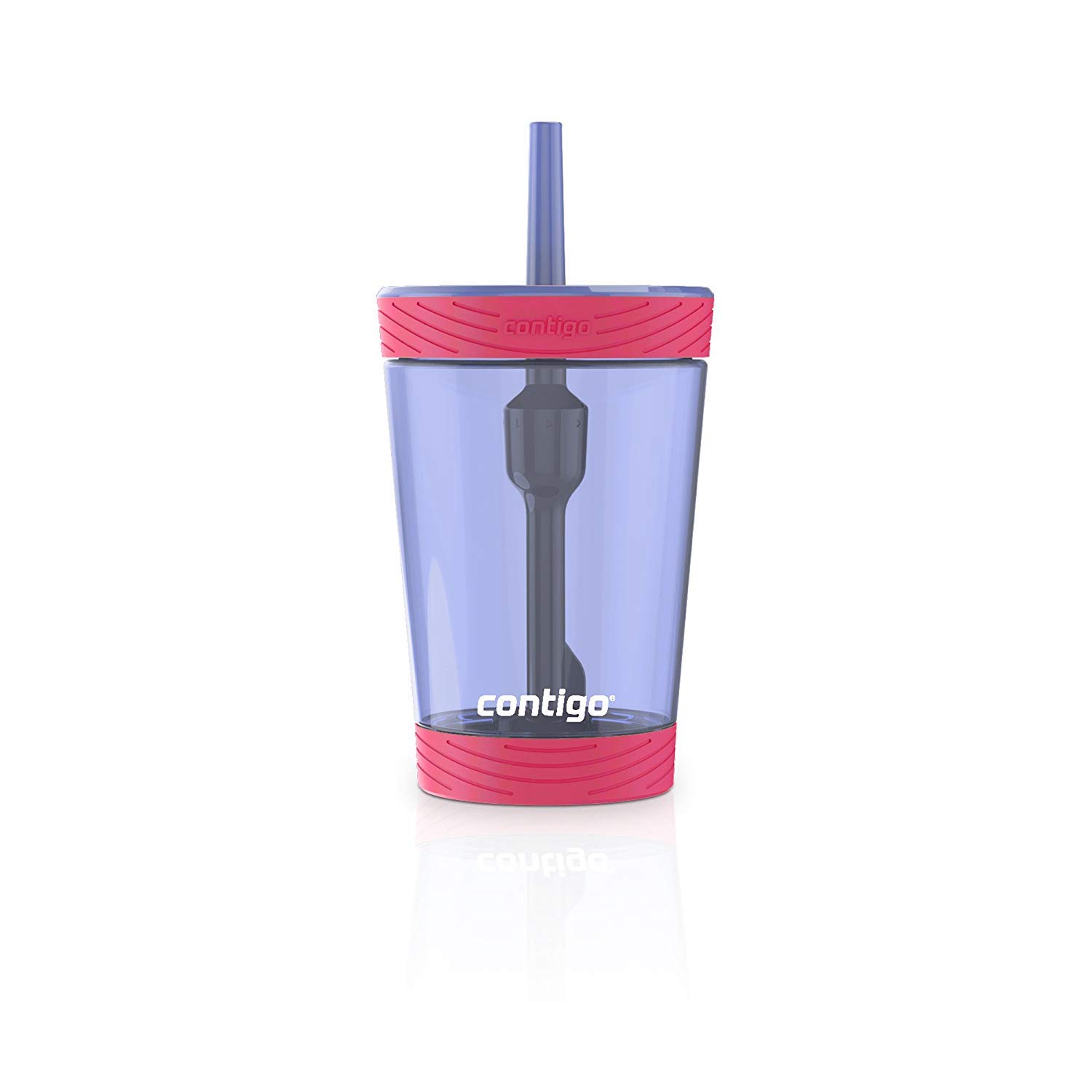 Spill Proof Tumbler With Straw Contigo Kids 14 Oz Spill-Proof Plastic Tumbler With Straw – BPA Free Tritan Contigo Coffee Mug - Foto 6