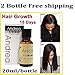 2x Andrea Hair Growth Essence Hair Loss Treatment ginger genseng get dense hair