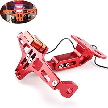 Universial Motorcycle Fender Eliminator LED Light License Plate Bracket For BMW S1000R 2014-2017 / S1000R HP4 2014-2017 / S1000RR 2009-2017 / S1000XR 2015-2017