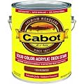 Cabot Stain 11880 Redwood Solid Color Decking Acrylic Stain W/ Surface Protector Size:1 Gallon.