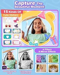 Anchioo Instant Camera Toys for Age 3-12 Girls Boys