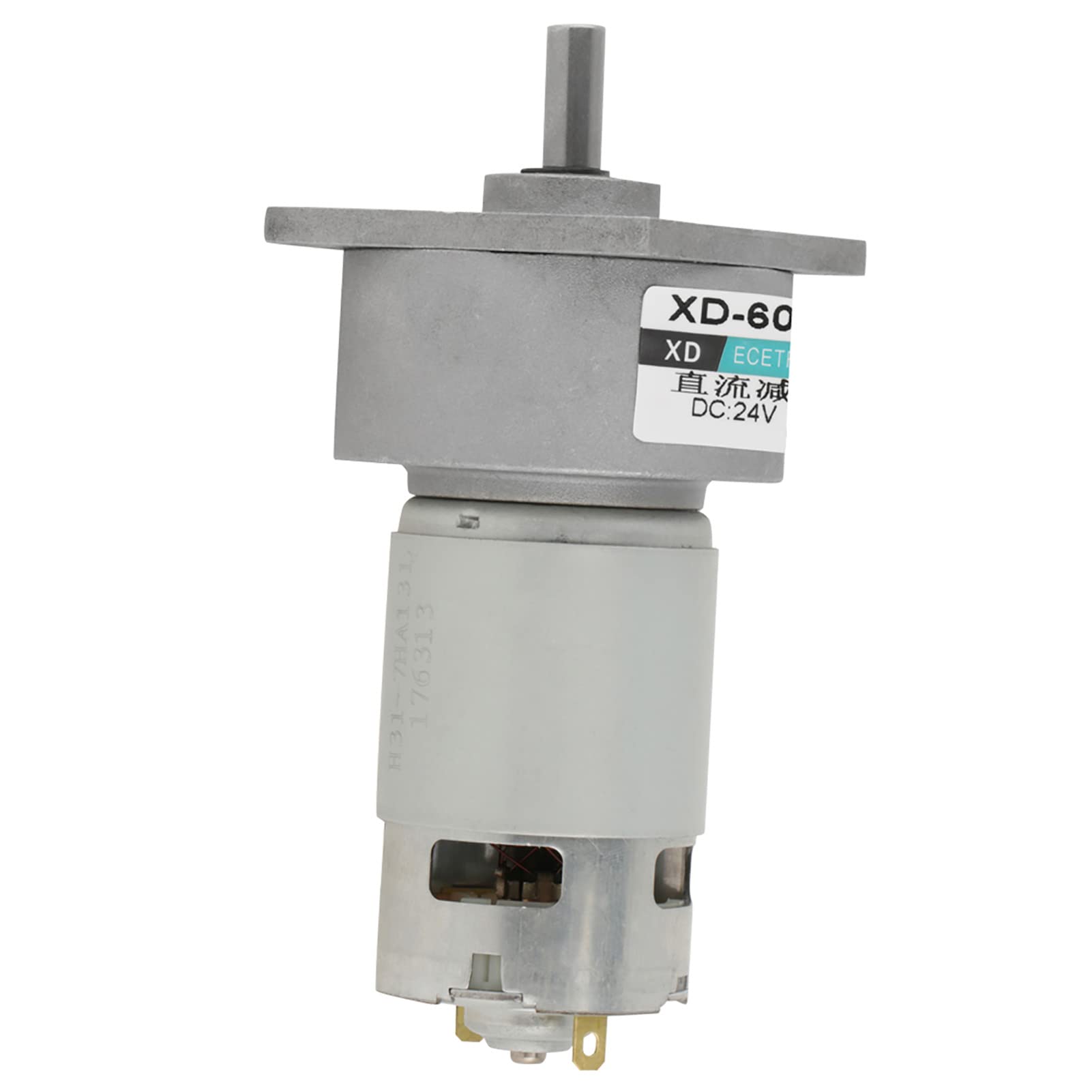 DC12V / 24V 35W Mini DC Adjustable Speed Metal Gear Motor Large Motor CW/CCW(24V 200rpm)