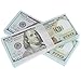 Xinzistar Play Money Pretend Dollar Bills $100 One Hundred Dollar Bills Pretend Play Money Set Realistic Double Sided Prop Money, 100 Count
