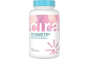 Cira Symmetry Hormone Balance Complex - Estrogen Supplement for Women containing Magnesium, Zinc, & DIM to Support Menopause 