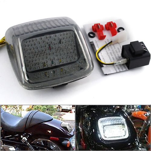 Custom Smoke Integrated 118 LED Turn Signal Blinker Lamp Running Brake