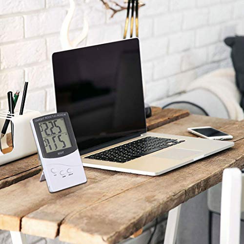 image for Generic Indoor Outdoor Thermometer High Precision Electronic LCD Doubl