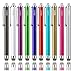 Stylus, iBart Mesh Fiber Tip Series Precision Stylus Pens for Touch Screens Devices, iPhone, iPad, Kindle, Tablet (10 Colors) primary