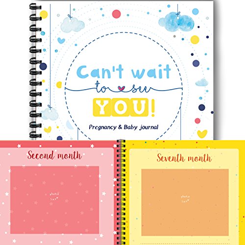 Cute Pregnancy Journal Baby Shower Present Ideas Memory Book New