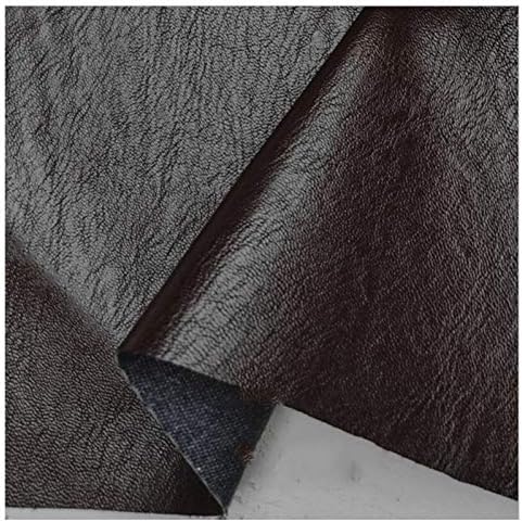 フェイクレザー張り素材 レザークロス生地 縫製クラフト用の柔らかい中厚ソファ生地