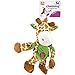 Charming Pet Products Pulleez Giraffe Plush Dog Toy
