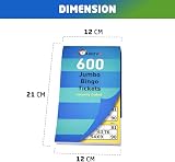 1ABOVE Bingo Tickets Stationery Multi Game Fun Books Pages Jumbo 1A-8002 view 3