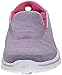 Skechers Performance Women's Go Walk 3 Force Slip-On Walking Shoe,Pink/Aqua,9 M US