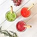 Jungle Straws 12 Pack Reusable Bamboo Straws 8