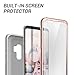 YOUMAKER Galaxy S9+ Plus Case, Rose Gold with Built-in Screen Protector Heavy Duty Protection Shockproof Slim Fit Full Body Case Cover for Samsung Galaxy S9 Plus 6.2 inch - Rose Gold/Gray