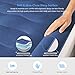 BFULL Air Mattress Thicken Inflatable No Leakage Airbed Portable Air Mattress with Built-in Electric Pump,Durable,Easy to Store and Install,190x99x46cm,Air Mattress Twin Size(Blue)