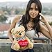 Hollabears Hipster Teddy Bear Plush - Funny and Cute Gift Idea for the Girlfriend, Boyfriend, or Friend