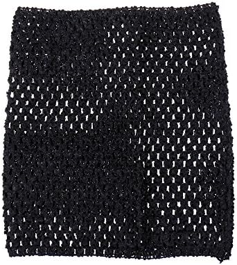 9inch Crochet Tutu Tube Tops Elastic Wrapped Chest for Girls DIY Tutu Dress Pettiskirt Tutus Tops