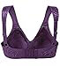 Wingslove Women's Full Coverage Non Padded Comfort Strap Minimizer Wire-Free Bra