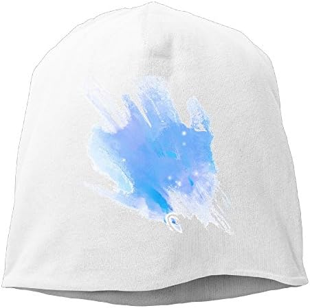WLF Unisex Fantasy Watercolor Starry Fashion Soft Daily Beanie Hat Skull Cap
