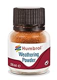 Humbrol AV0008 Weathering Powder Rust Model Kit