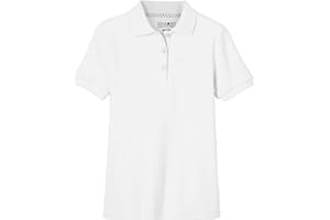 Educated Uniforms Girls 2T-20 Short Sleeve Pique Polo Uniform Shirt