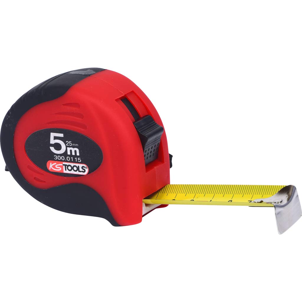 KS Tools 300.0115 5m x 25mm Precision+ Steel Tape Measure