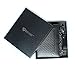 Carbon Fiber RFID Blocking Anti-Theft Passport Wallet w/ Removable Chain