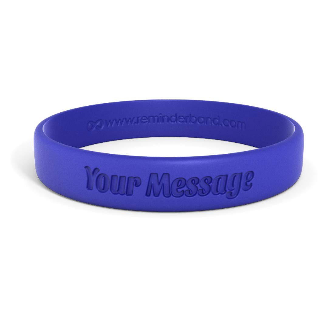 Reminderband Custom Silicone Wristbands 1/2