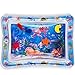 Inflatable Tummy Time Water Play Mat - BPA Free NO-LEAK Baby Tummy Time Mat with Octopus, Floating Shapes - Stunning Ocean View Water Mat For Infants, Toddlers - Sensory Play Baby Toys 6 to 12 Months