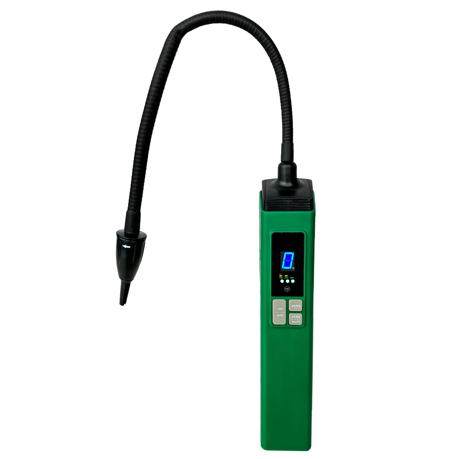Photo 1 of Professional HVAC Refrigerant Leak Detector with Heated Diode Sensor, Gas Leak Detector for R410A/R134A/R1234YF, CFCs/HCFCs | Handheld AC Diagnostic Tool with Digital Display & Audible Alarm