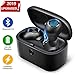 True Wireless Earbuds Bluetooth Headphones Wireless Earphones Noise Cancelling Headphones with Mic in-Ear HiFi Stereo Auto Pairing Binaural Calls 20h Playtime Portable Charging Case SeeYing L18