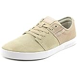 Supra Mens Stacks II Shoes Size 11.5 Tan - White
