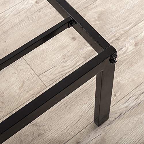 ZINUS Yelena 14 Inch Metal Platform Bed Frame / Steel Slat Support / No