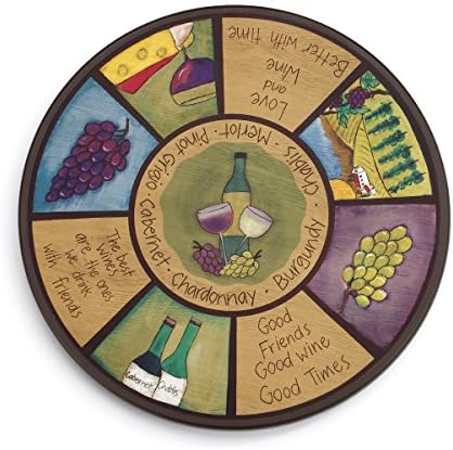 DEMDACO A Toast To Life Lazy Susan