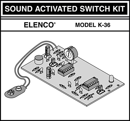 Elenco  Sound Activated Switch Soldering Kit  [ SOLDERING REQUIRED ]