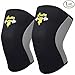 iDofit Knee Compression Sleeves Support for Joint Pain & Arthritis Relief, Heavy Duty Neoprene Knee Brace Knee Support for Weightlifting, Powerlifting, Squats, Cross Training WOD & Gym Workout