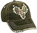 Realtree HT51A Adjustable Closure Deer Skull Logo Cap, Dark Brown/Xtra Camo