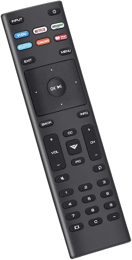 Amazon Com Unocar Remote For Vizio Smart Tv Remote Xrt 136 And Vizio Smart Tv Quantum 4k Uhd Hdtv Smartcast Vizio D E M P V Series Led Lcd 24 32 40 43 48