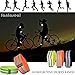 Hi Reflective Visibility Safety Belt Elastic Ankle Bands Armbands Wristband Sweatband Wrist Wrap Leg Strap Belt Reflective Fabric Tape Sports Brace for Walking Jogging Running