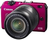 Canon EOS M2 with 18-55mm Lens (Pink) - International Version (No Warranty)