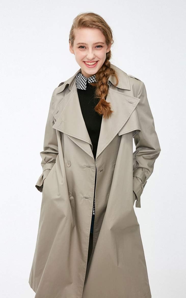 minimalist trench coat