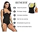 Firecos Slimming Body Shaper for Women Belly Fat Burner Hot Sweat Sauna Vest Tank Top Weight Loss Shapewear No Zipper Black(XL)