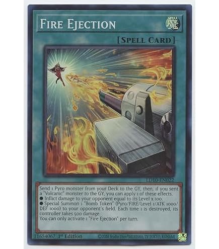 Amazon.com: Volcanic Emperor - LD10-EN018 - Ultra Rare - 1st